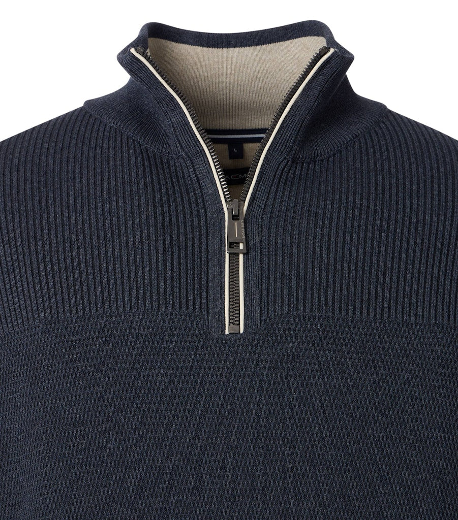 Casa Moda Herren Pullover  Aqua Bis Pe