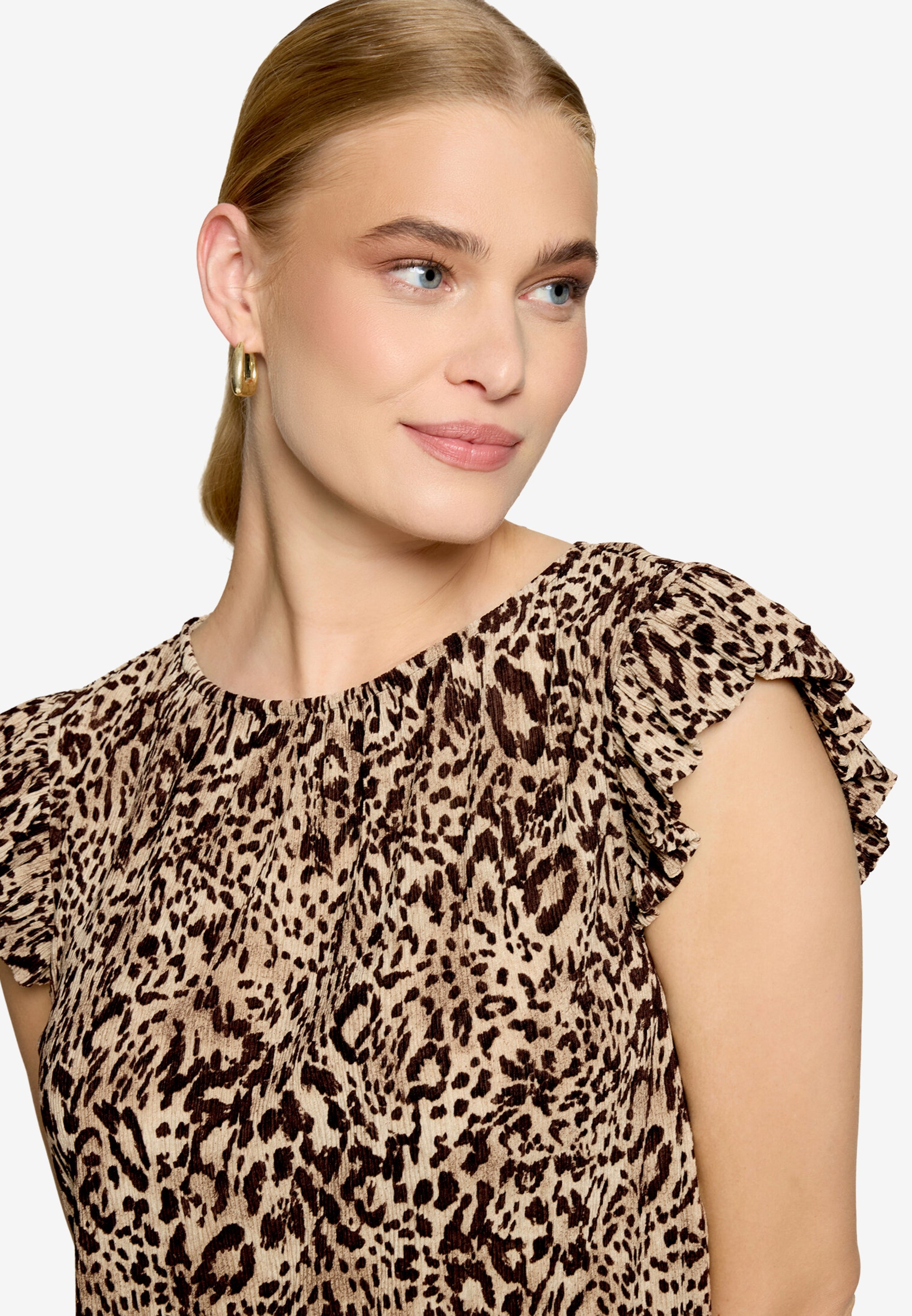 Zero Damen T-Shirts Beige/Brown