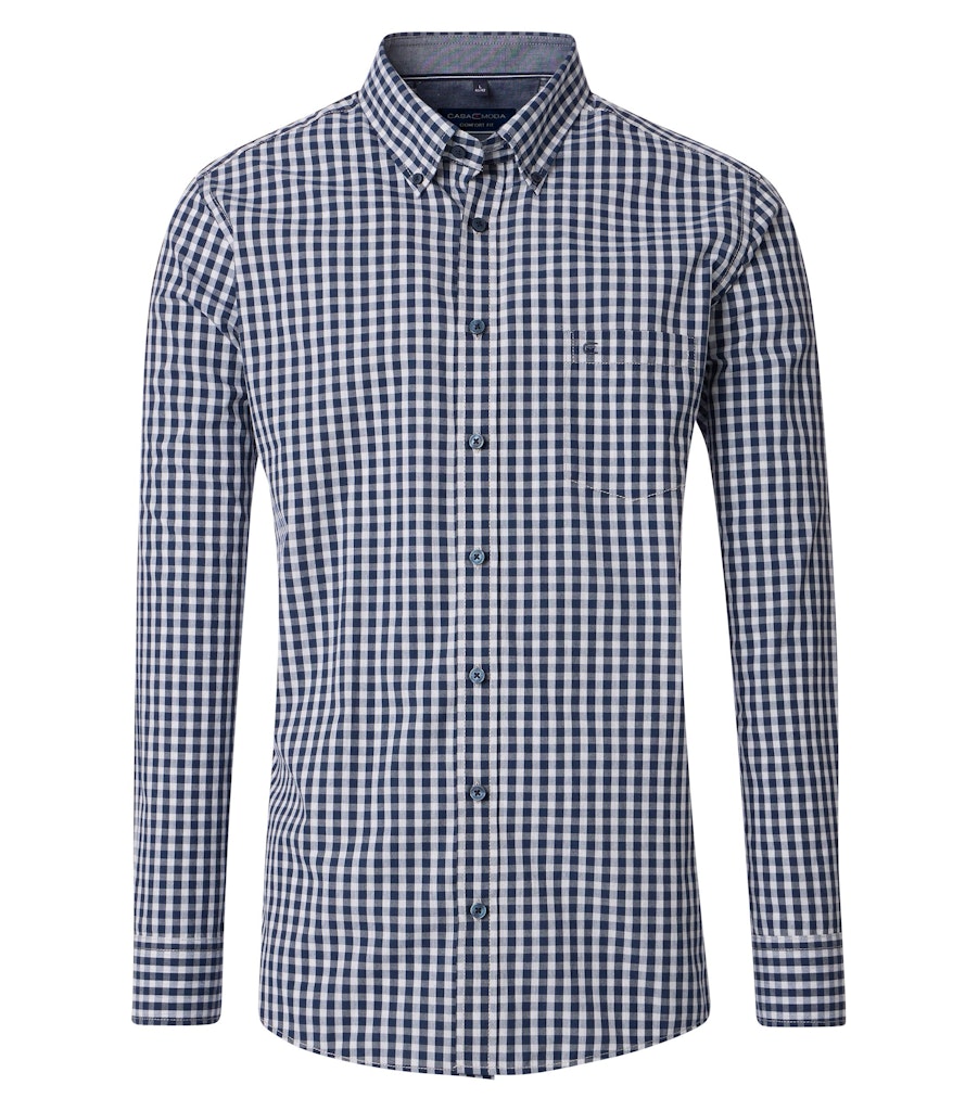 Casa Moda Herren Hemden  Blau