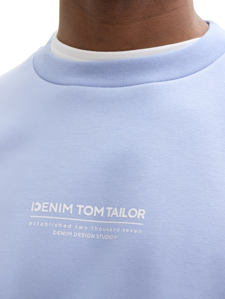 Tom Tailor denim Herren Sweatshirts Brunnera Blue