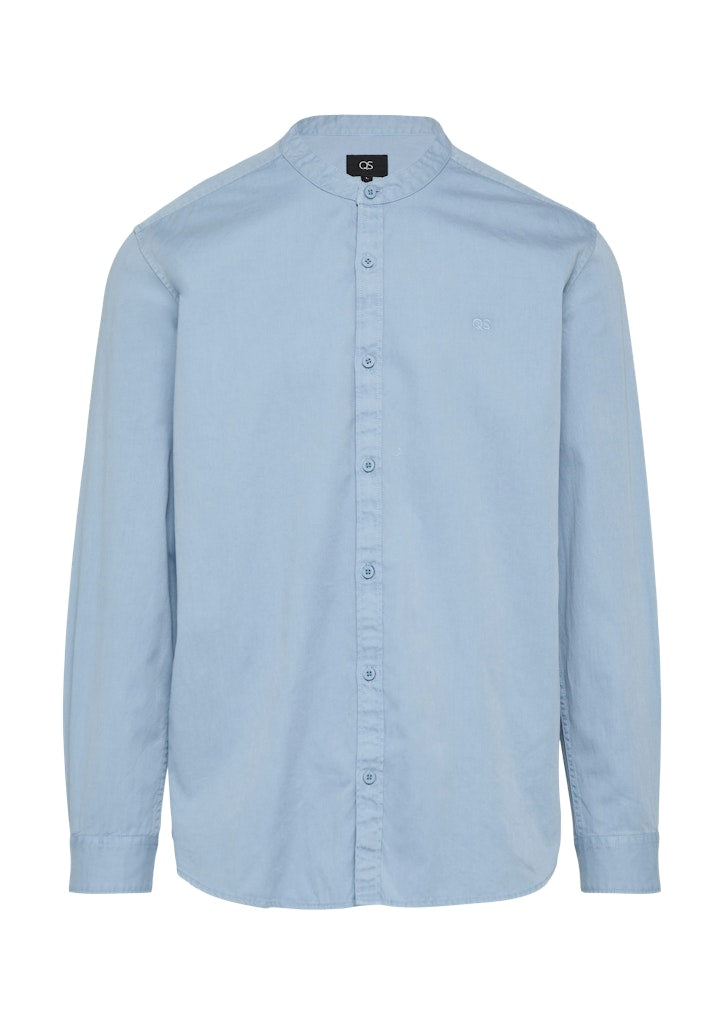 QS by S.Oliver Herren Hemden lang Blue
