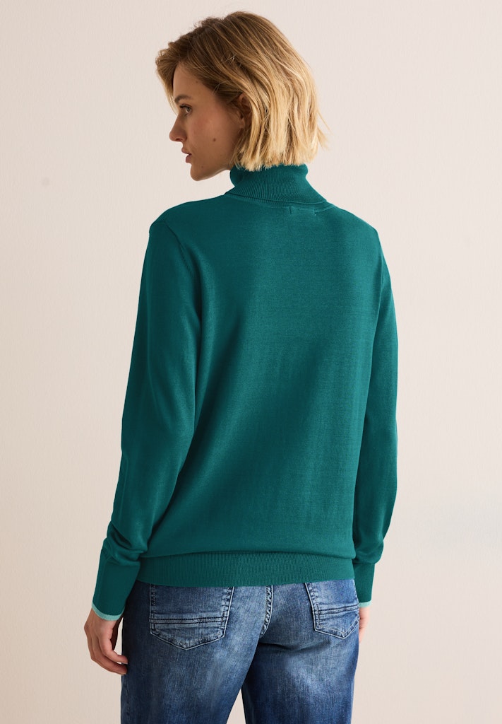 Cecil Damen Pullover  Petrol Gr