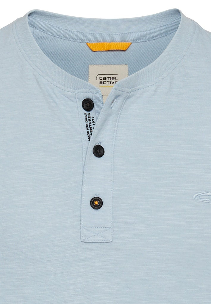 Camel active Herren T-Shirts kurz  Smoke Blue