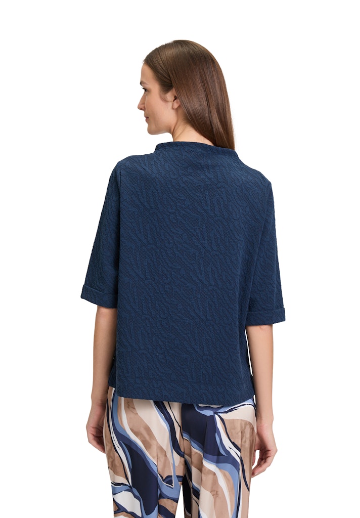 Betty & Co Damen Sweatshirts Navy Blue