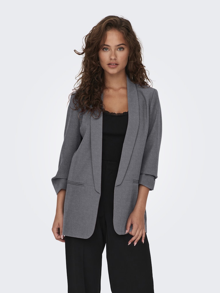 Only Damen Blazer Medium Grey Mel