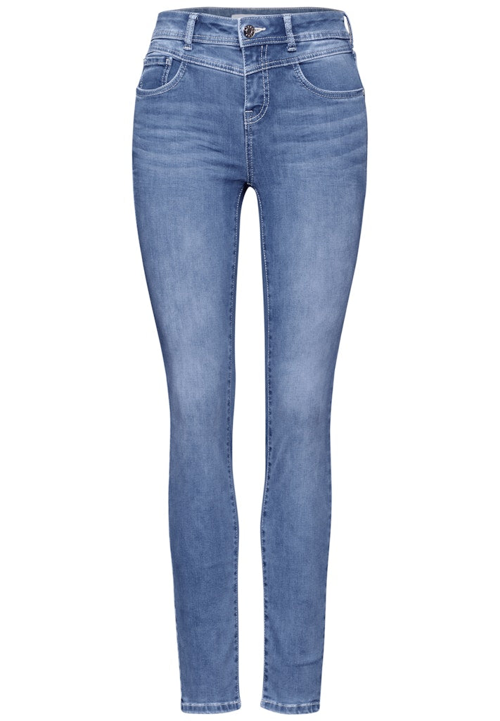 Street One Damen Hosen  Light Blu