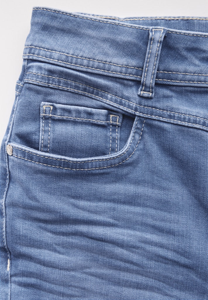 Street One Damen Hosen  Light Blu