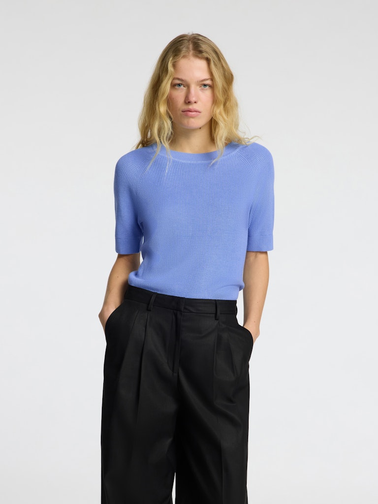 Selected Femme Damen Pullover Cornflower Blue