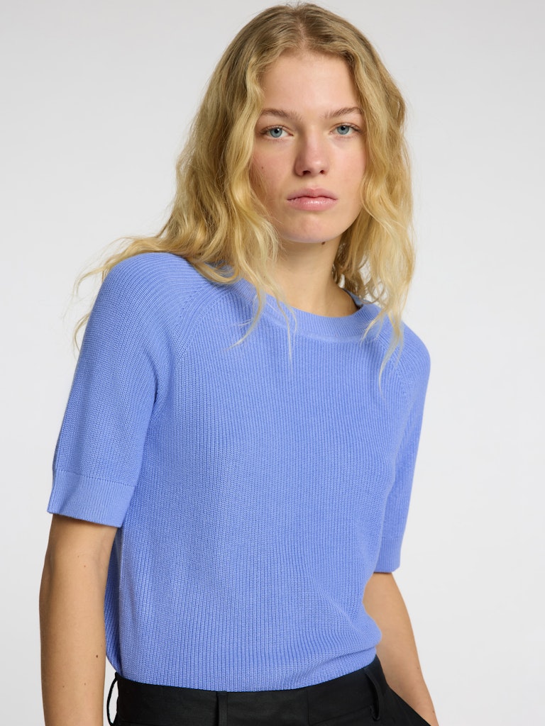 Selected Femme Damen Pullover Cornflower Blue
