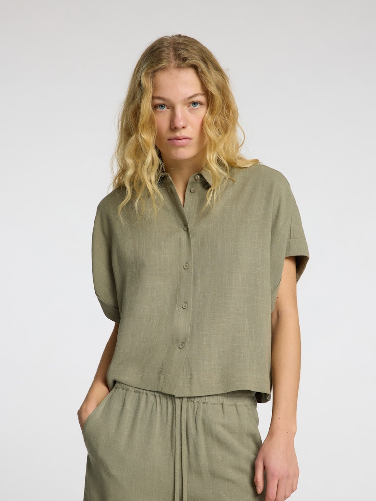 Selected Femme Damen Blusen Vetiver