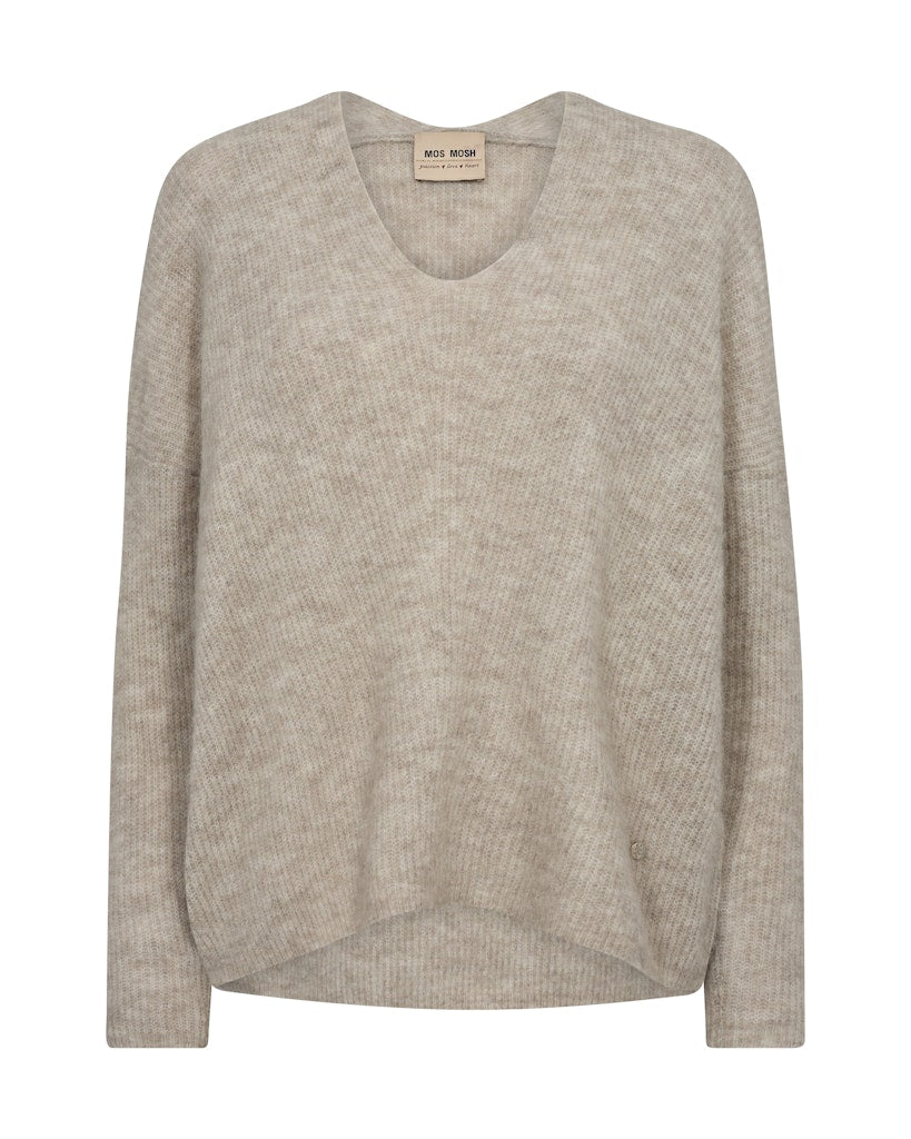 Mos Mosh Damen Strickjacken Feather Gray