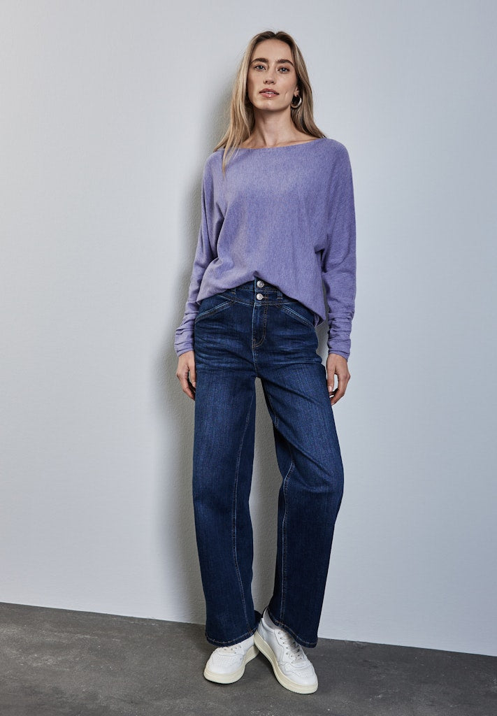 Street One Damen Pullover  Lilac Dus