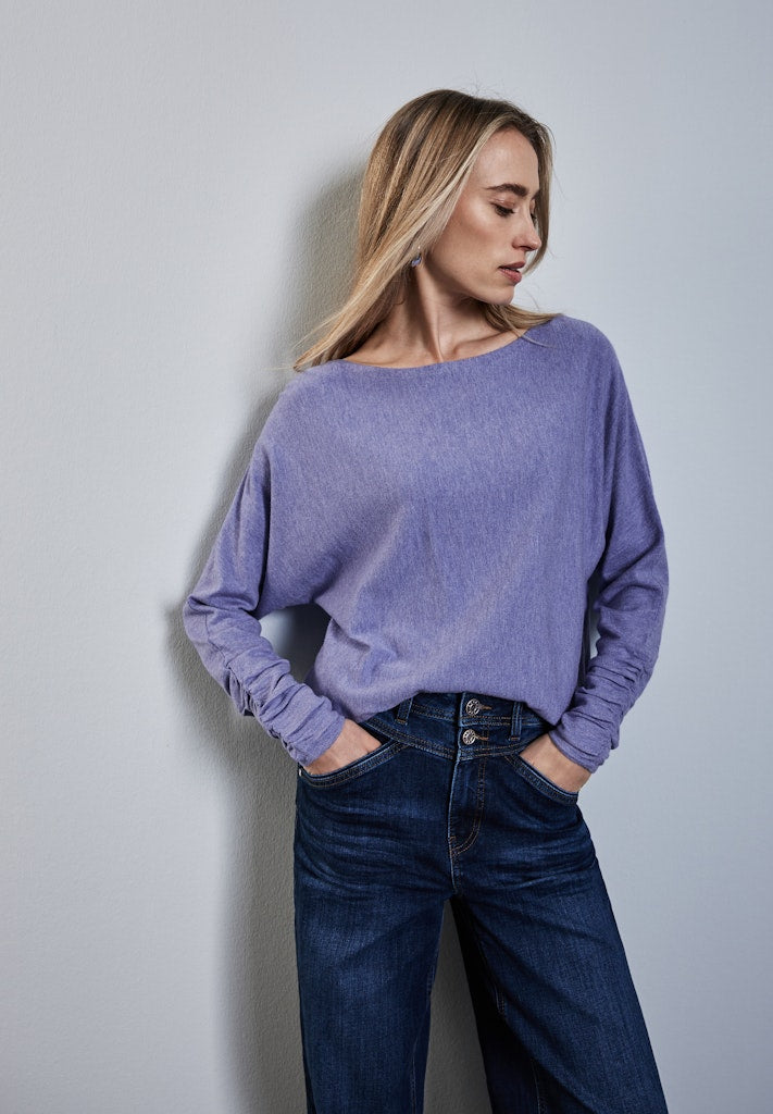 Street One Damen Pullover  Lilac Dus
