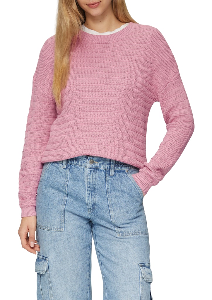 QS by S.Oliver Damen Pullover Lilac/Pink