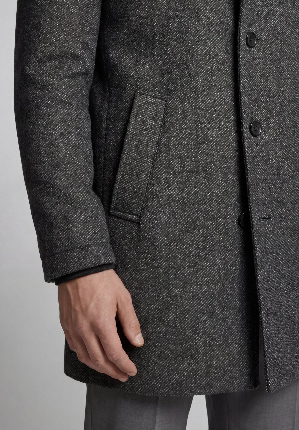 Calamar Herren Jacken Medium Grey