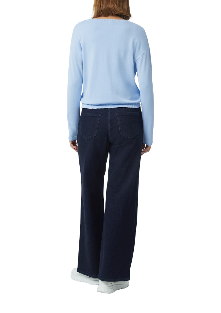 Comma Damen Pullover Blue