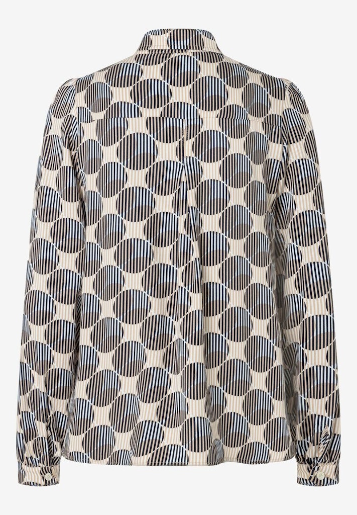 More & More Damen Blusen  Striped Bi