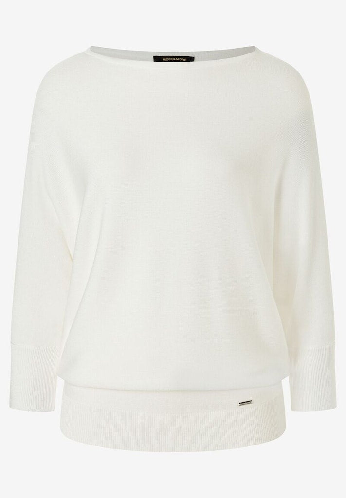 More & More Damen Pullover  Off White