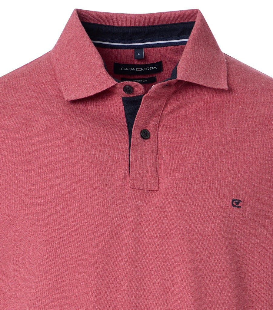 Casa Moda Herren Polo-Shirts  Rot