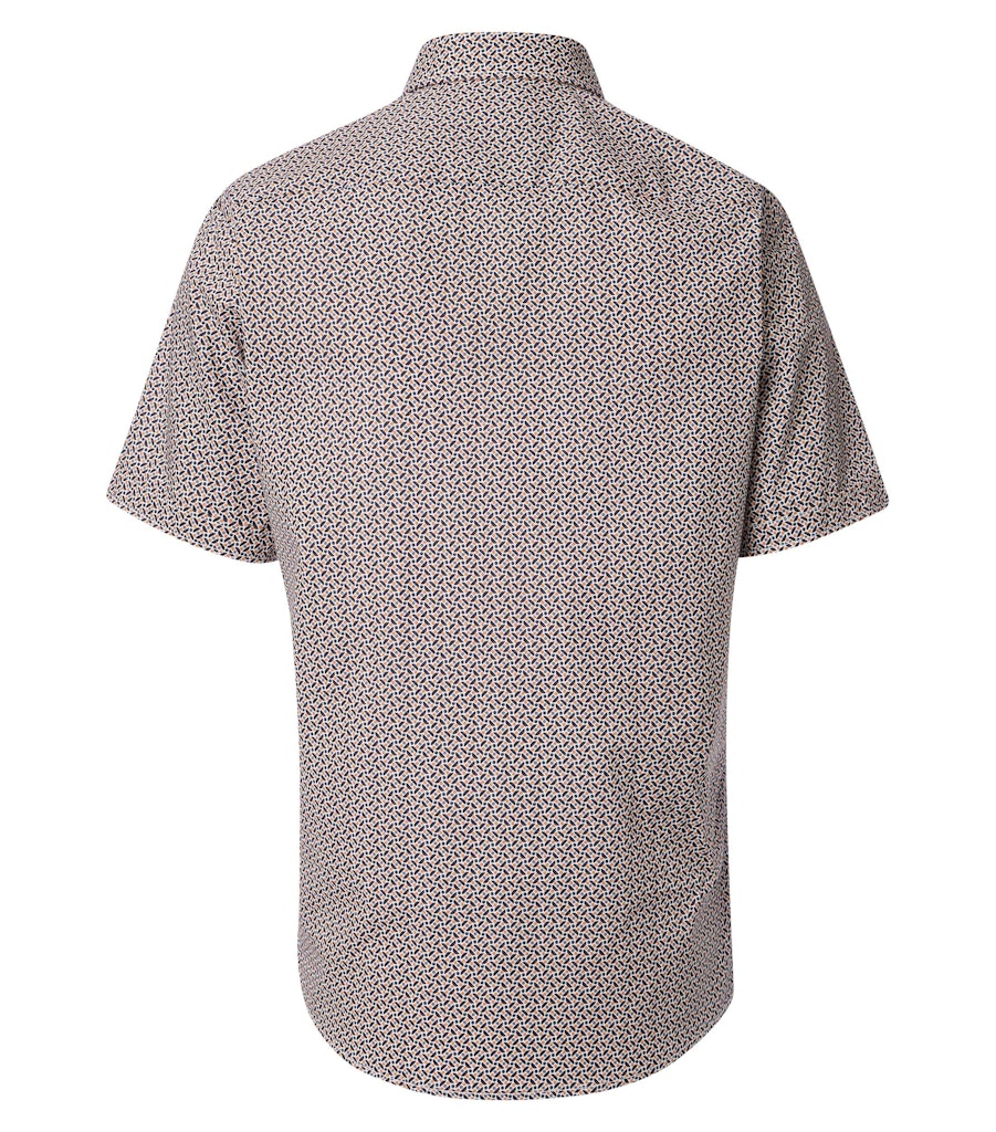 Casa Moda Herren Hemden kurz  Orange