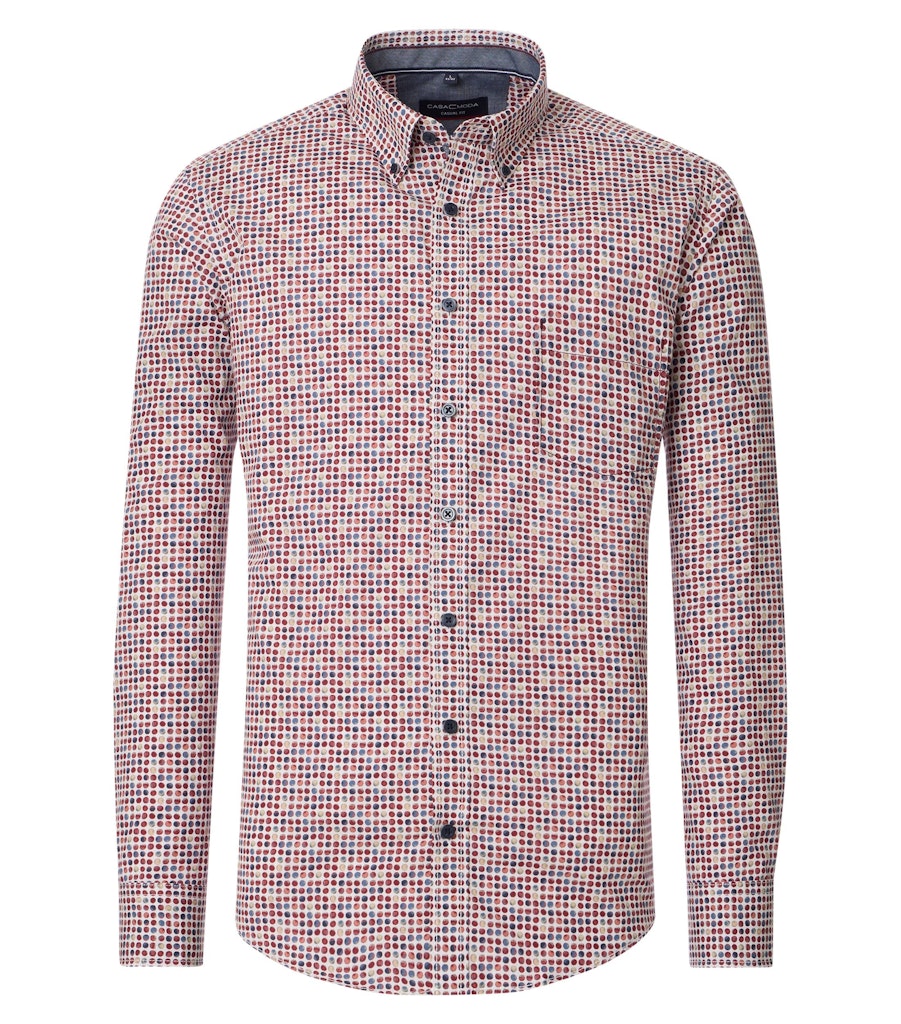Casa Moda Herren Hemden  Rot