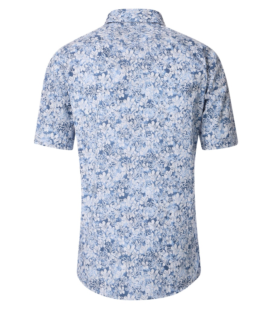 Casa Moda Herren Hemden kurz  Blau