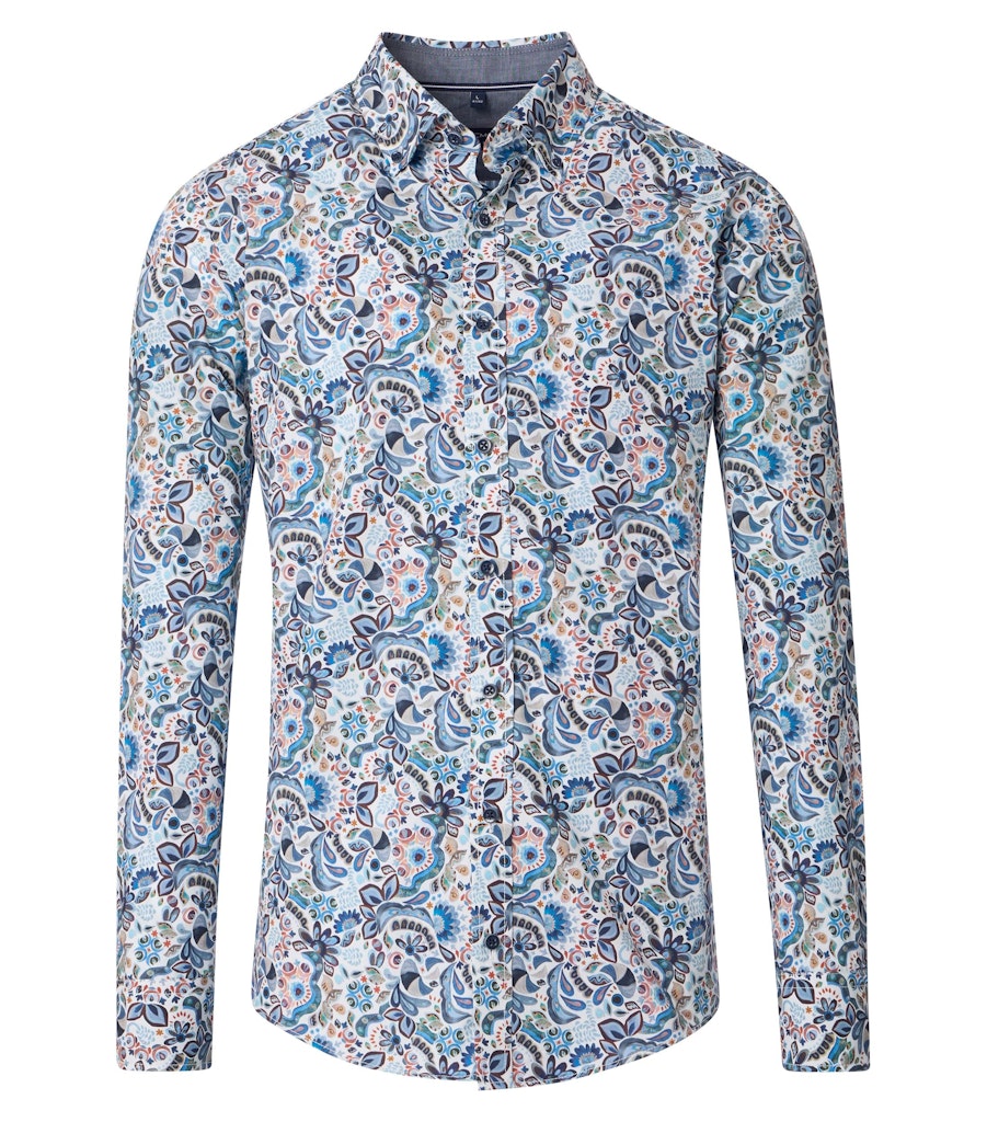 Casa Moda Herren Hemden  Blau