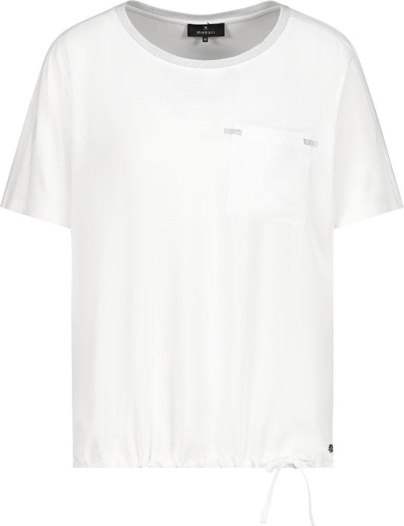 Monari Damen T-Shirts  Off-White