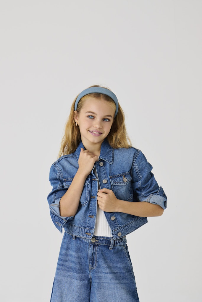 Only Mädchen Jacken Medium Blue Den