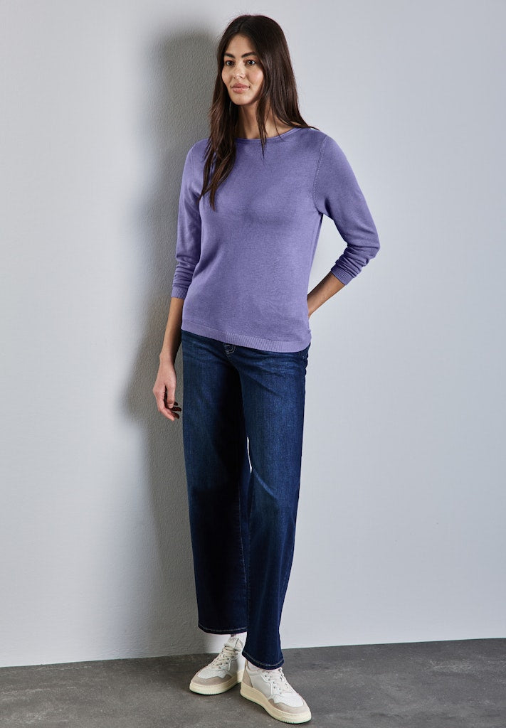 Street One Damen Pullover  Lilac Dus