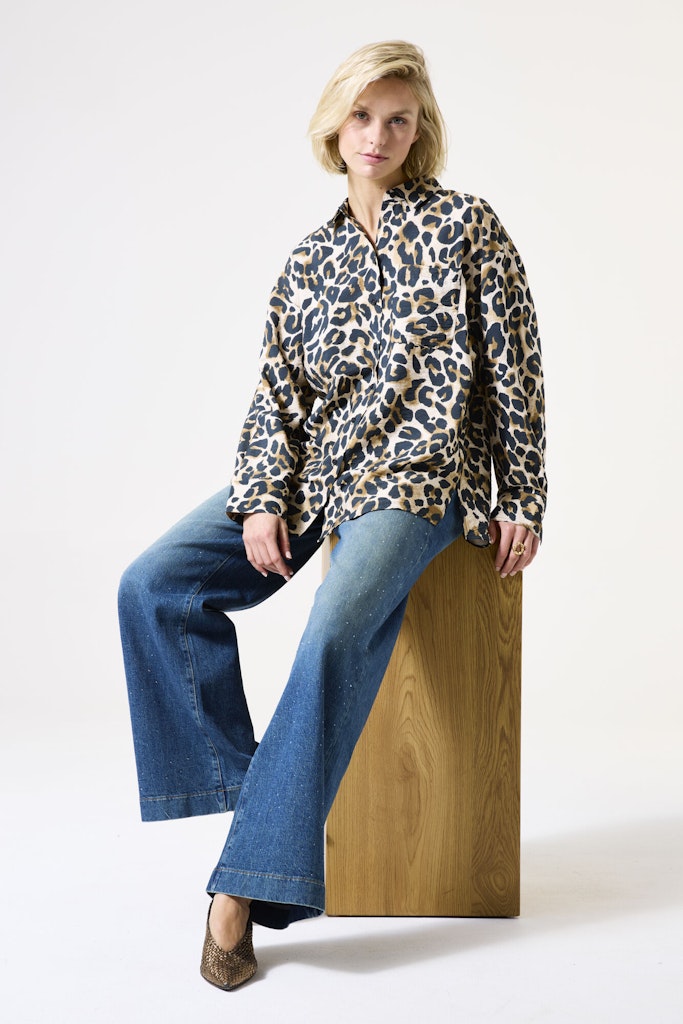 Garcia Damen Blusen Almond