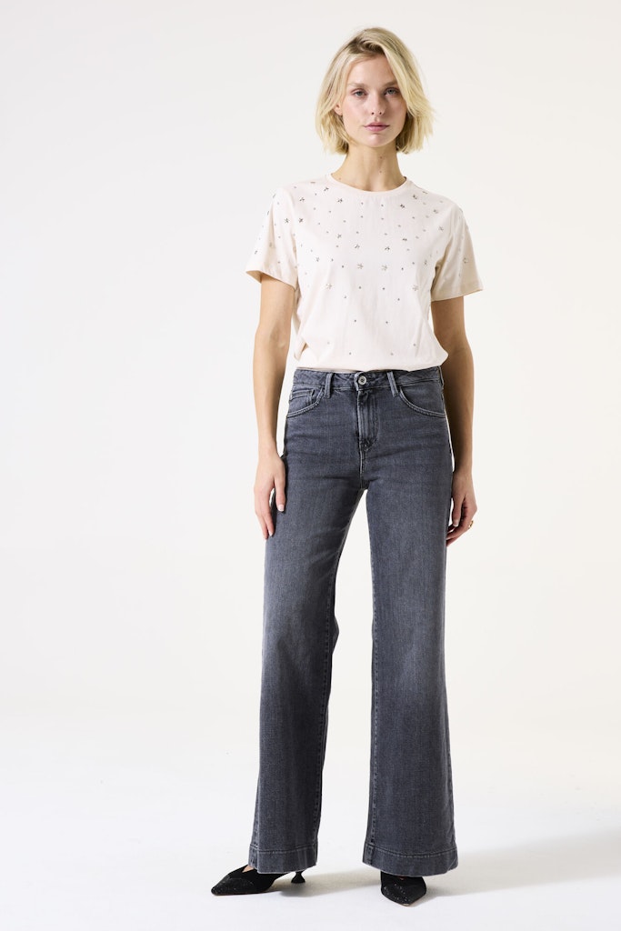 Garcia Damen T-Shirts Whitecap