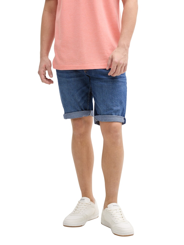 Tom Tailor denim Herren Shorts Used Dark Stone