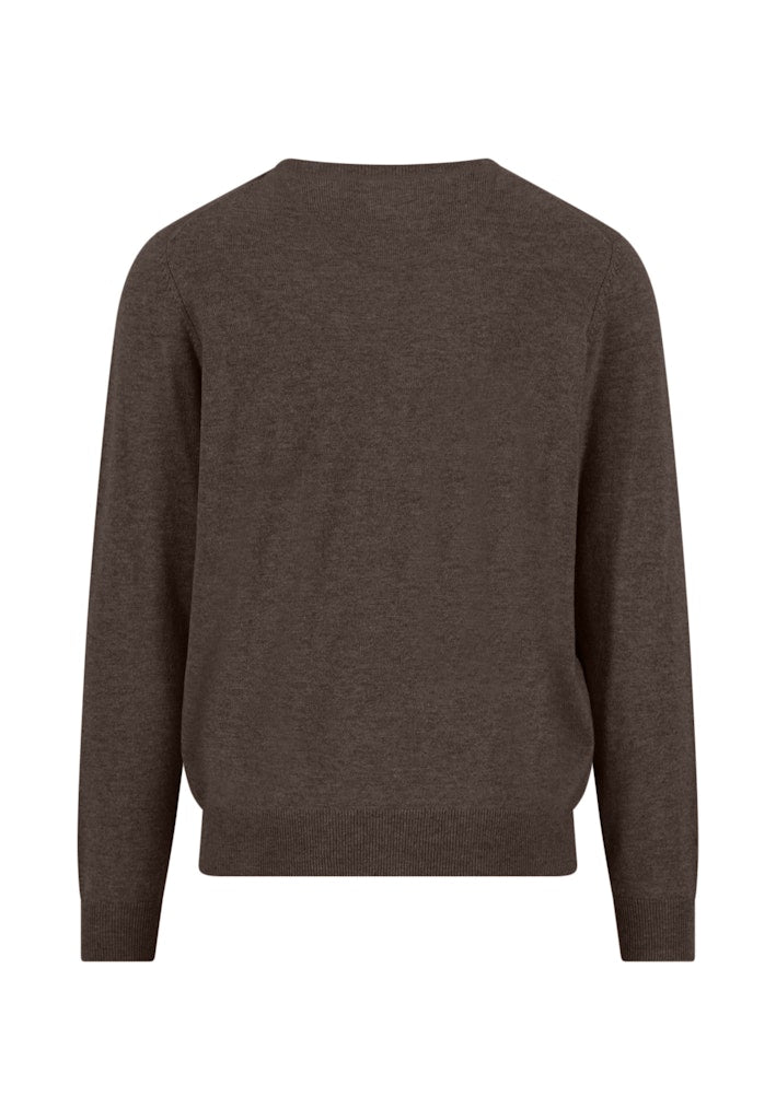 Fynch-Hatton Herren Pullover Dark Chocolate