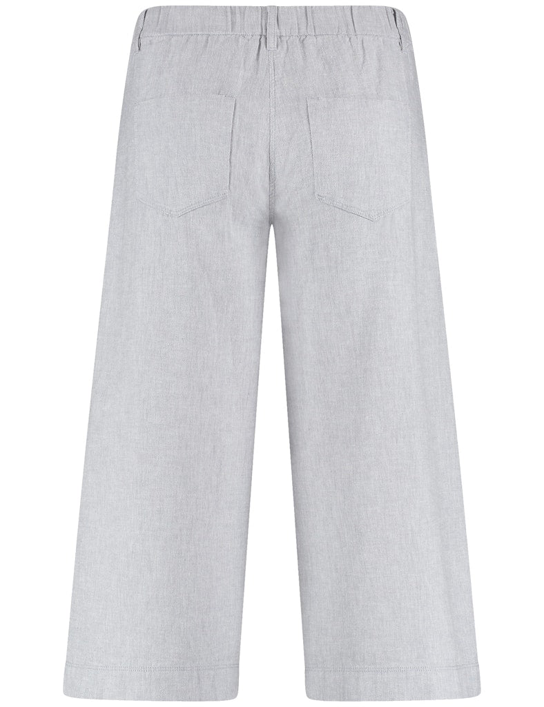 Gerry Weber Damen Shorts Silver Grey Mel