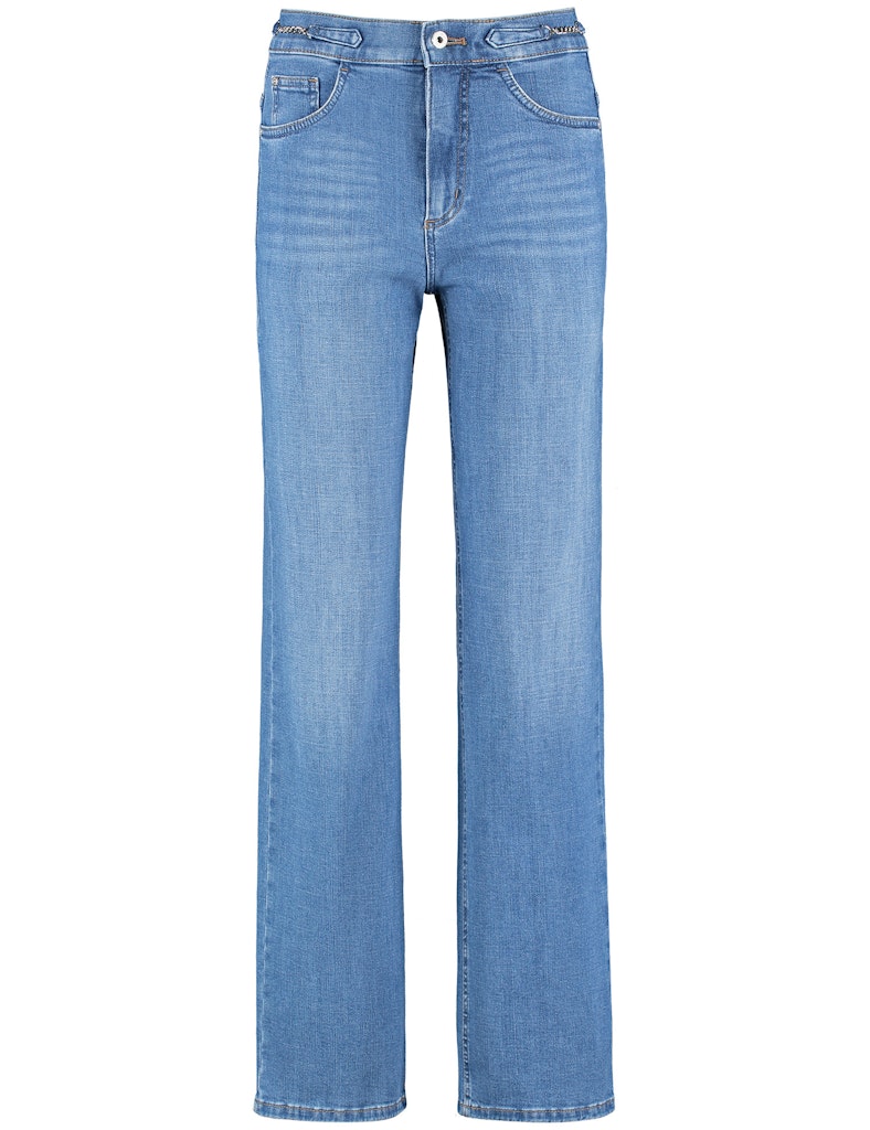Gerry Weber Damen Hosen Blue Denim With