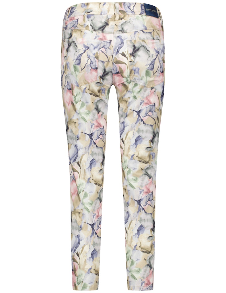Gerry Weber Damen Jeans Blue/Green/Natu