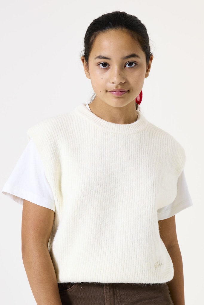 Garcia Mädchen Pullover & Strickjacken Off White