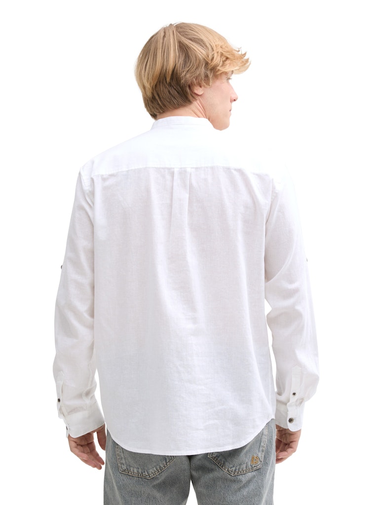 Tom Tailor denim Herren Hemden lang White