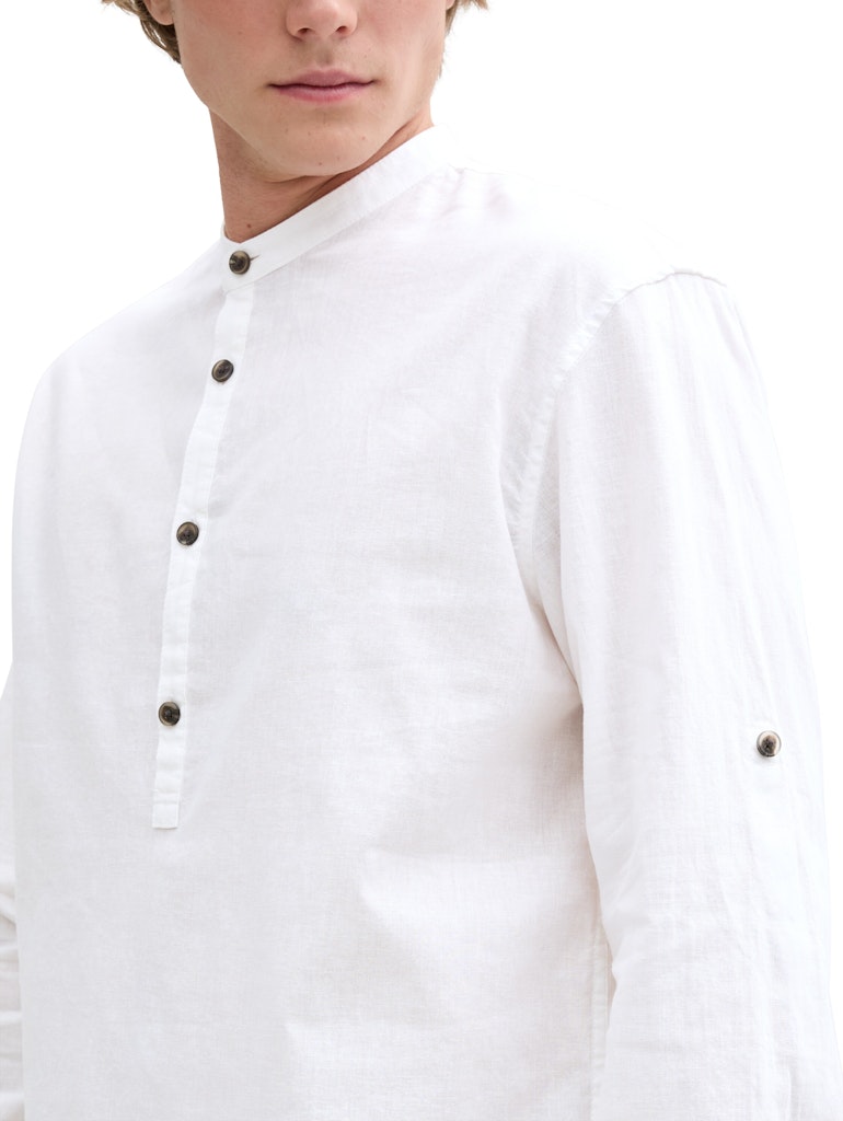 Tom Tailor denim Herren Hemden lang White