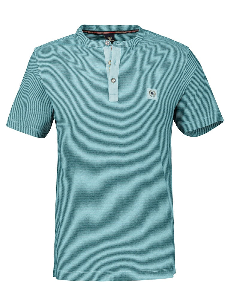 Lerros Herren T-Shirts kurz Coastal Blue