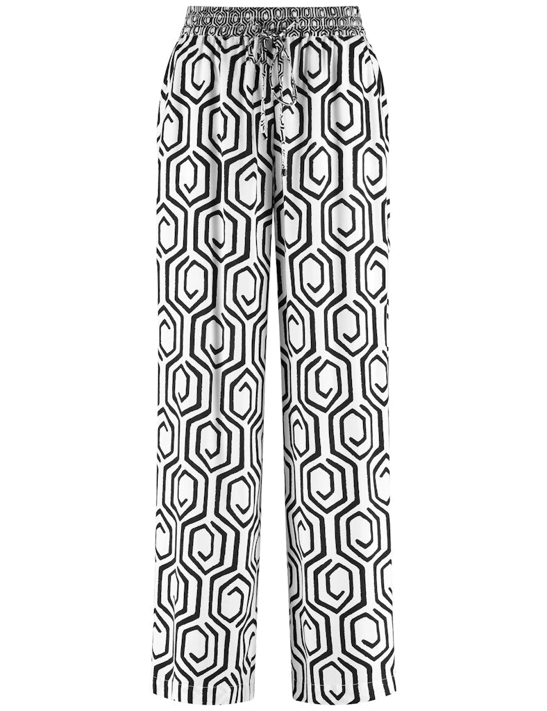 Gerry Weber Damen Hosen  Offwhite/