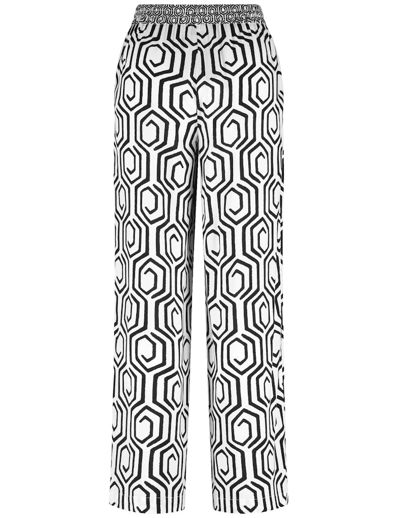 Gerry Weber Damen Hosen  Offwhite/