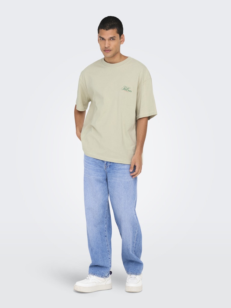 Only & Sons Herren T-Shirts kurz Moonstruck/Moon