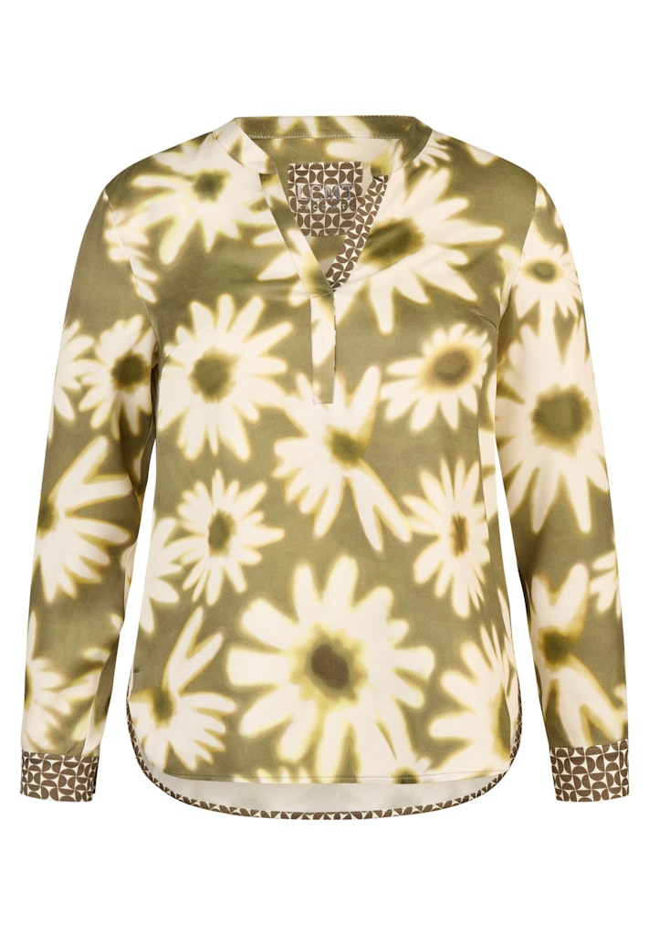 Le Comte Damen Blusen Olive
