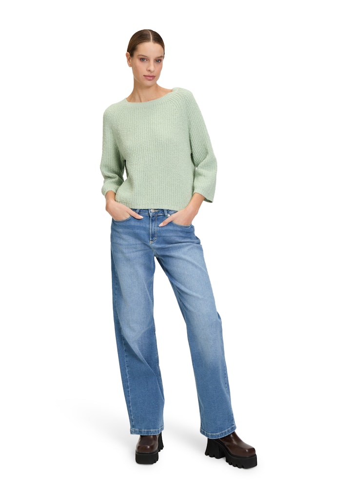 Cartoon Damen Pullover Aqua Foam