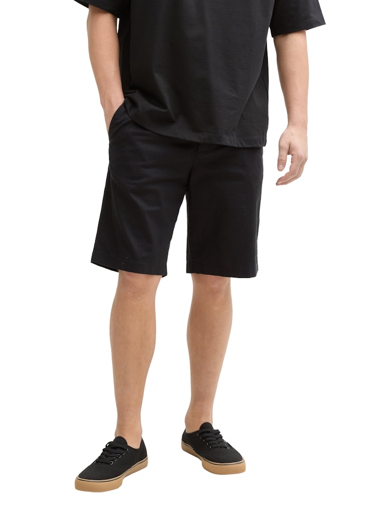 Tom Tailor denim Herren Shorts Black