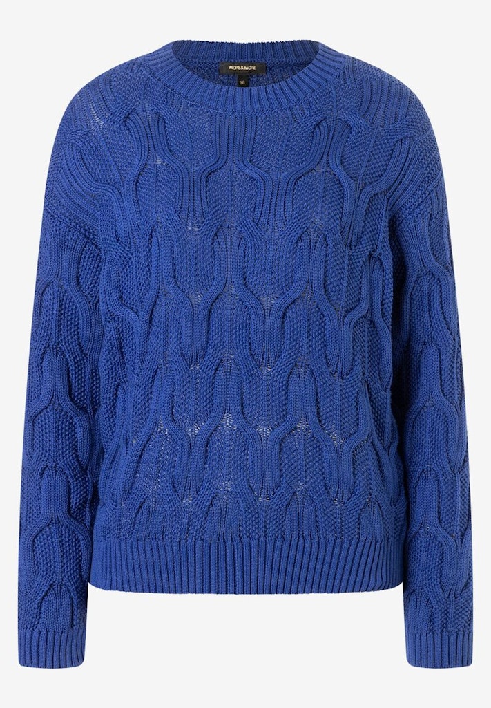 More & More Damen Pullover  Gitanes Bl