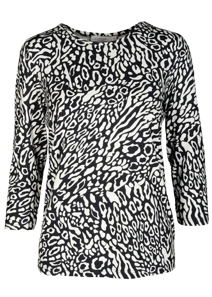 Clarina Damen T-Shirts  Offwhite-Sc