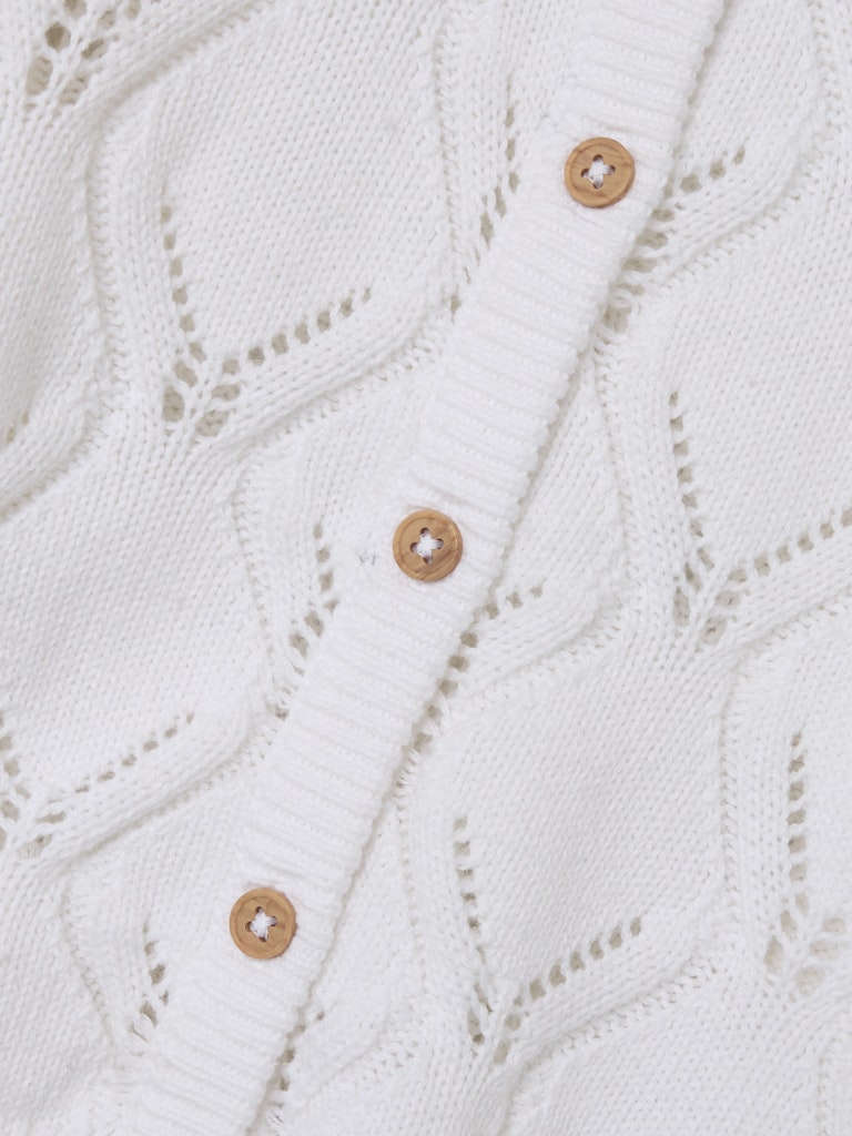 Name it Mädchen Strickjacken Bright White
